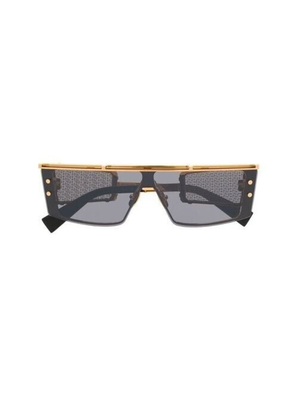 Balmain Eyewear by AKONI Wonder Boy III Oversized Frame Sunglasses Shield JAPAN